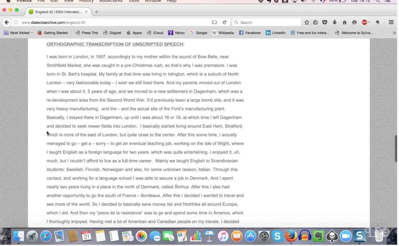 how to understand any English accent transcription