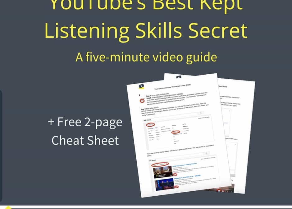A 5-minute guide to YouTube’s best kept listening skill secret