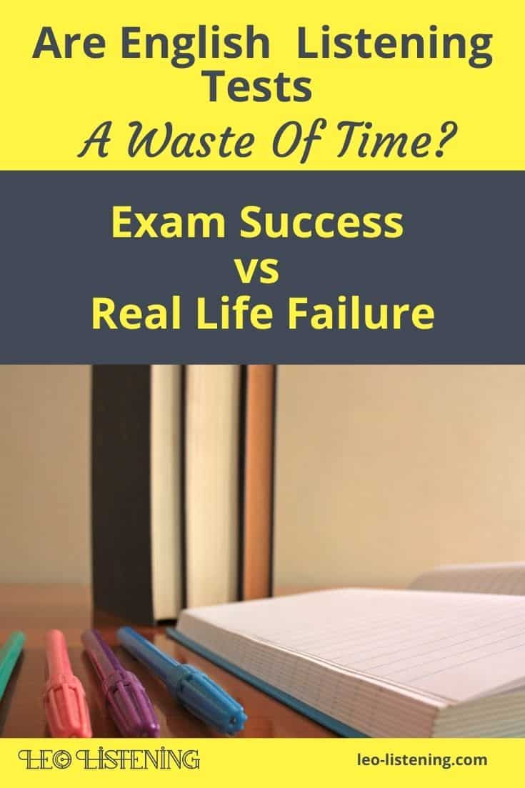 Are English listening tests a waste of time vertical