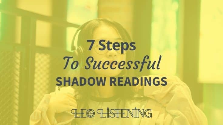 7 steps to successful shadow readings 7 steps to successful shadow readings