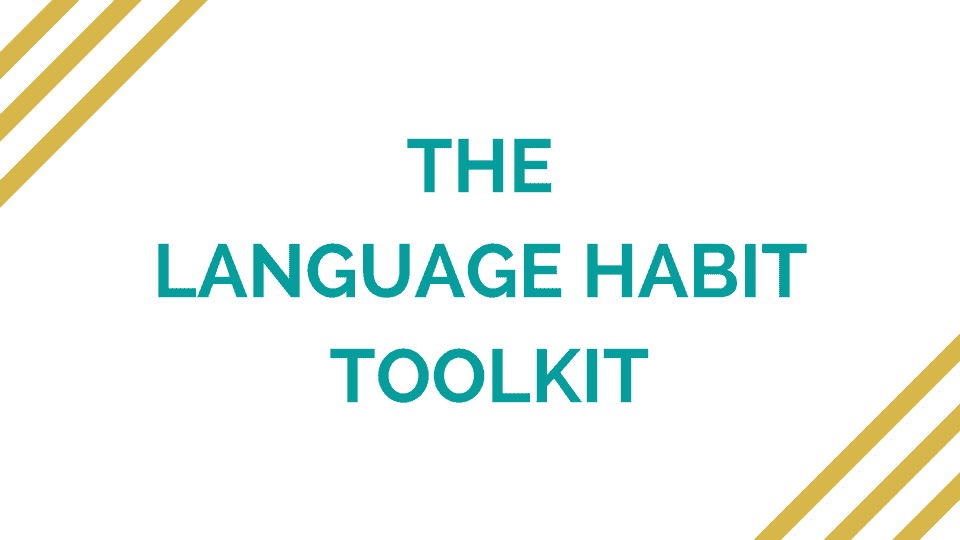 The Language Habit Toolkit cover