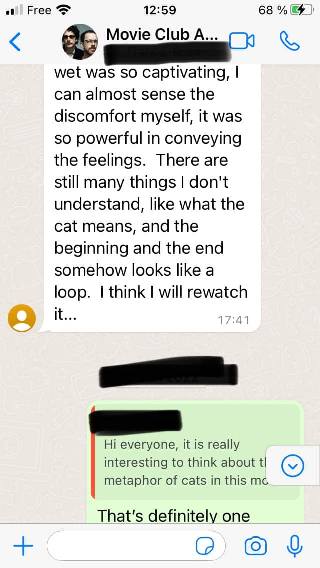 CF reaction Inside Llewyn Davis 2